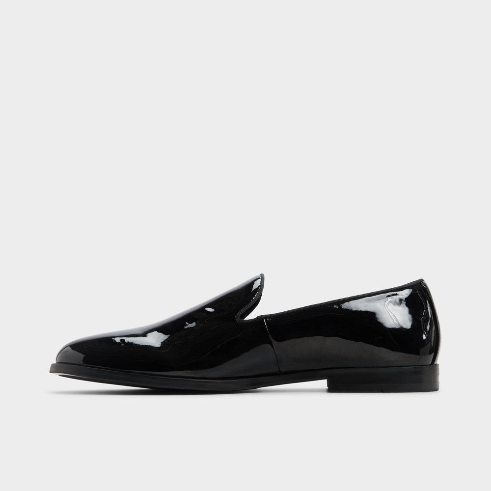 Aldo Casino Black Men's Dress Shoes - Loafer Black