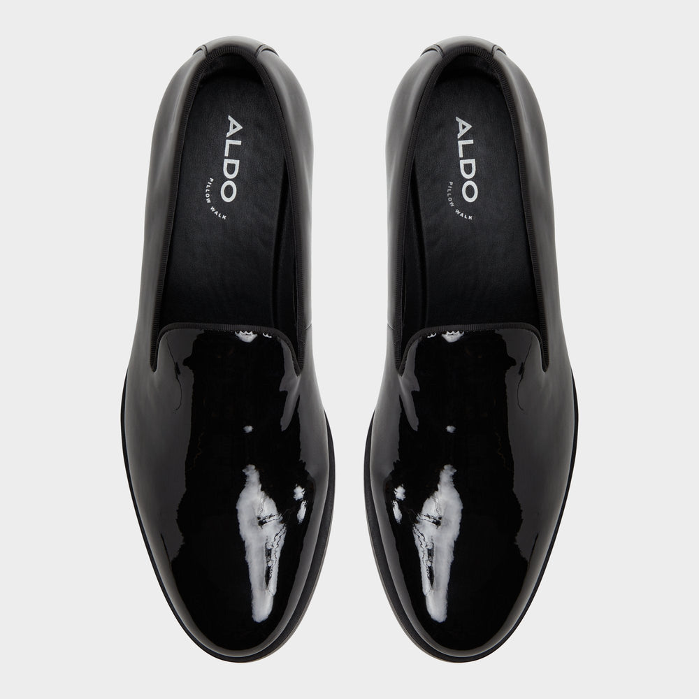 Aldo Casino Black Men's Dress Shoes - Loafer Black