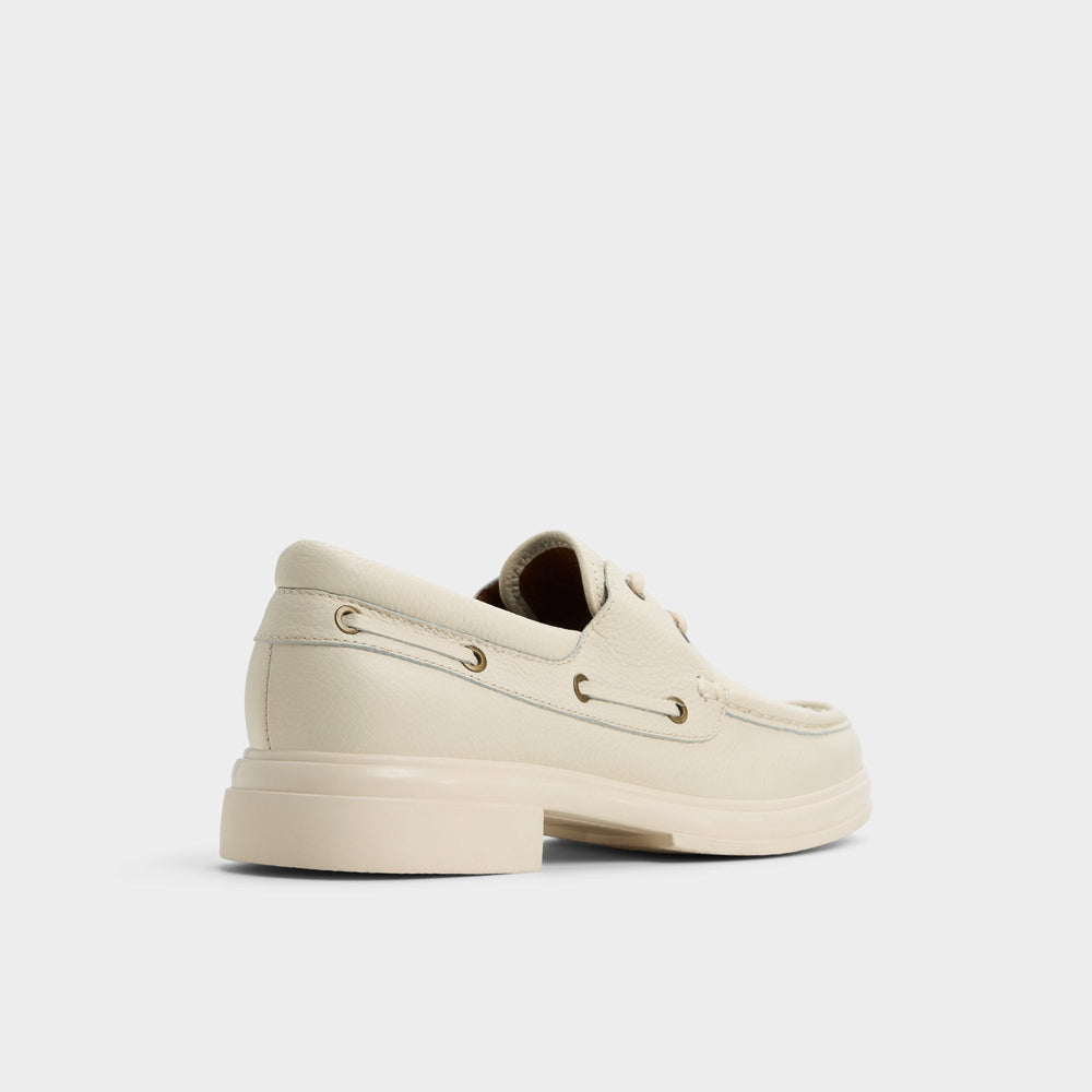 Aldo Seaexplorer Ivory Men's Dress Shoes - Boat shoe Ivory