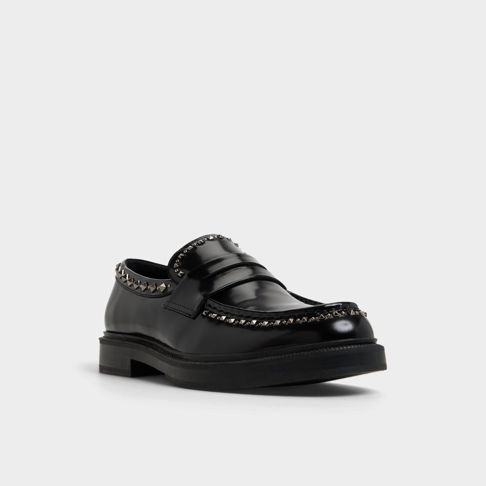 Aldo Zollo Black Men's Loafers & Slip-Ons - Loafer Black