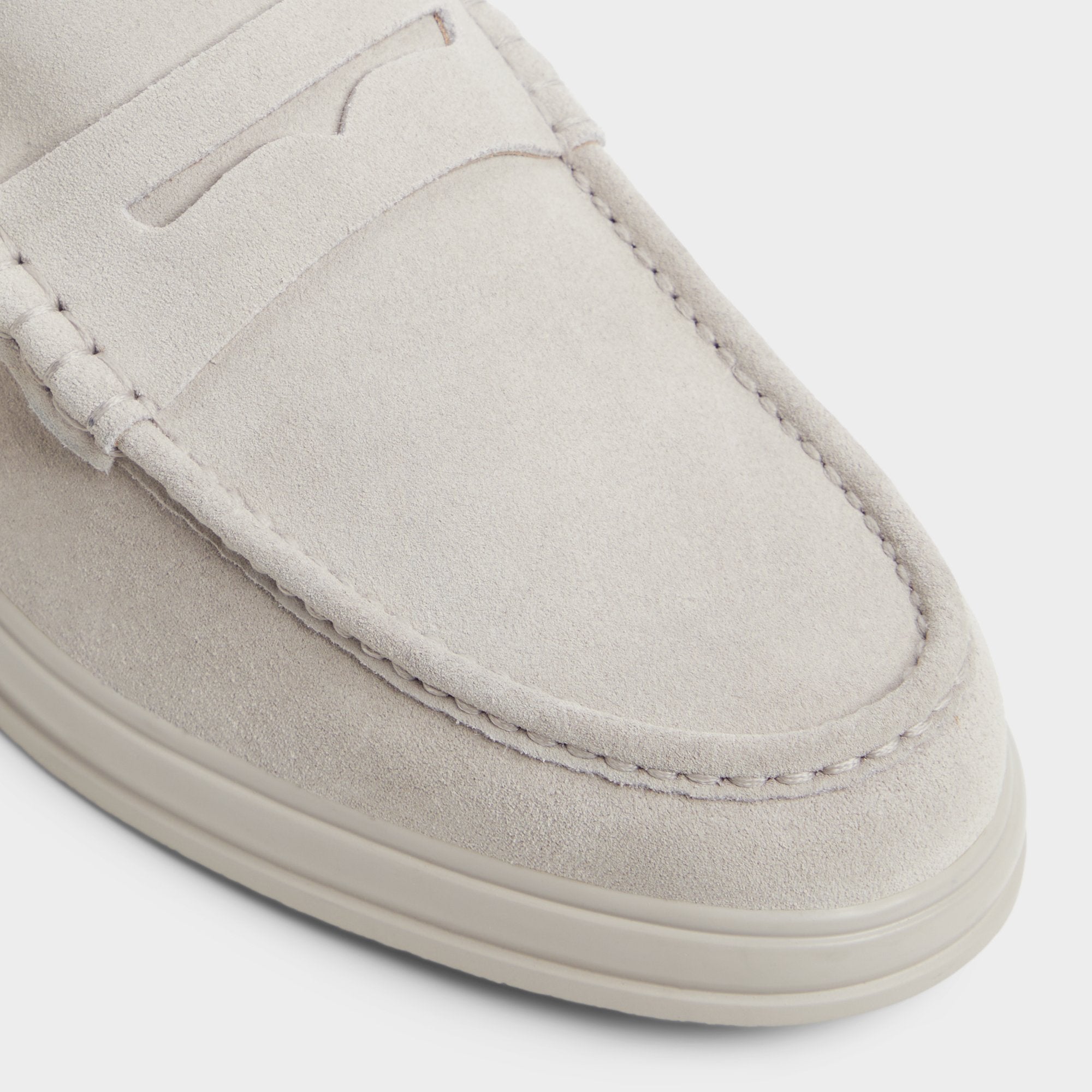 Aldo Tucker Light Grey Men's Dress Shoes - Loafer Light Grey