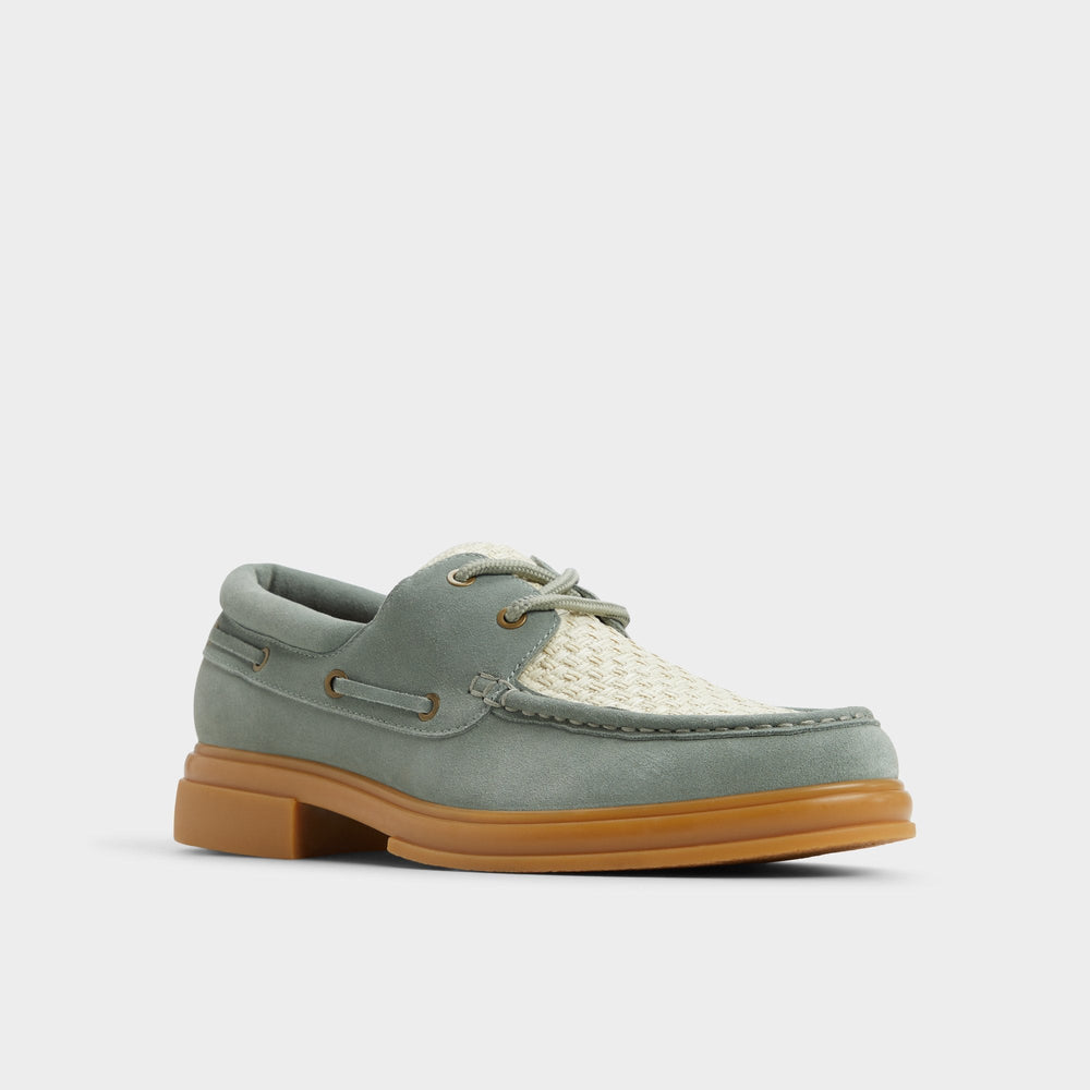Aldo Seaexplorer Cognac Men's Dress Shoes - Boat shoe Sage