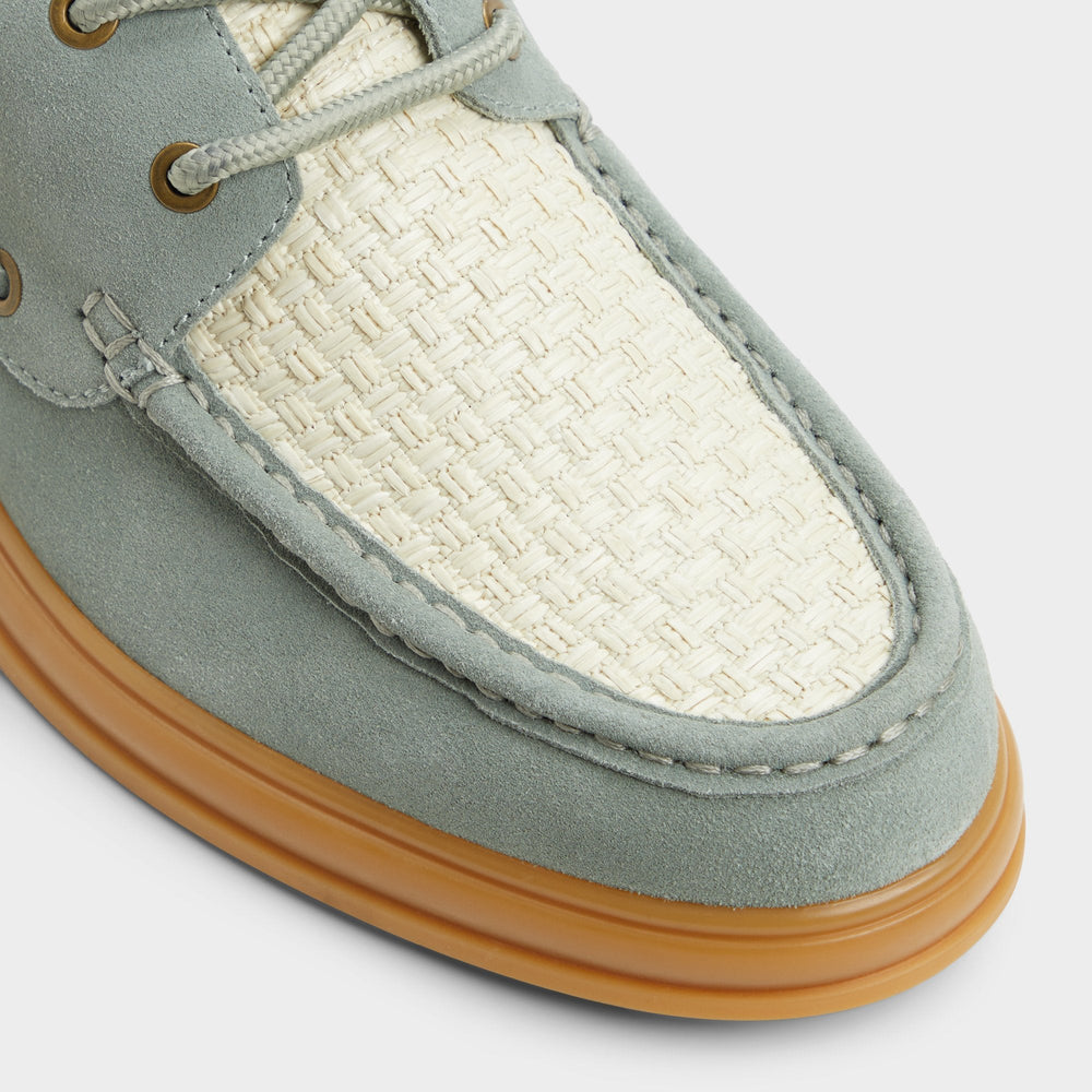 Aldo Seaexplorer Cognac Men's Dress Shoes - Boat shoe Sage