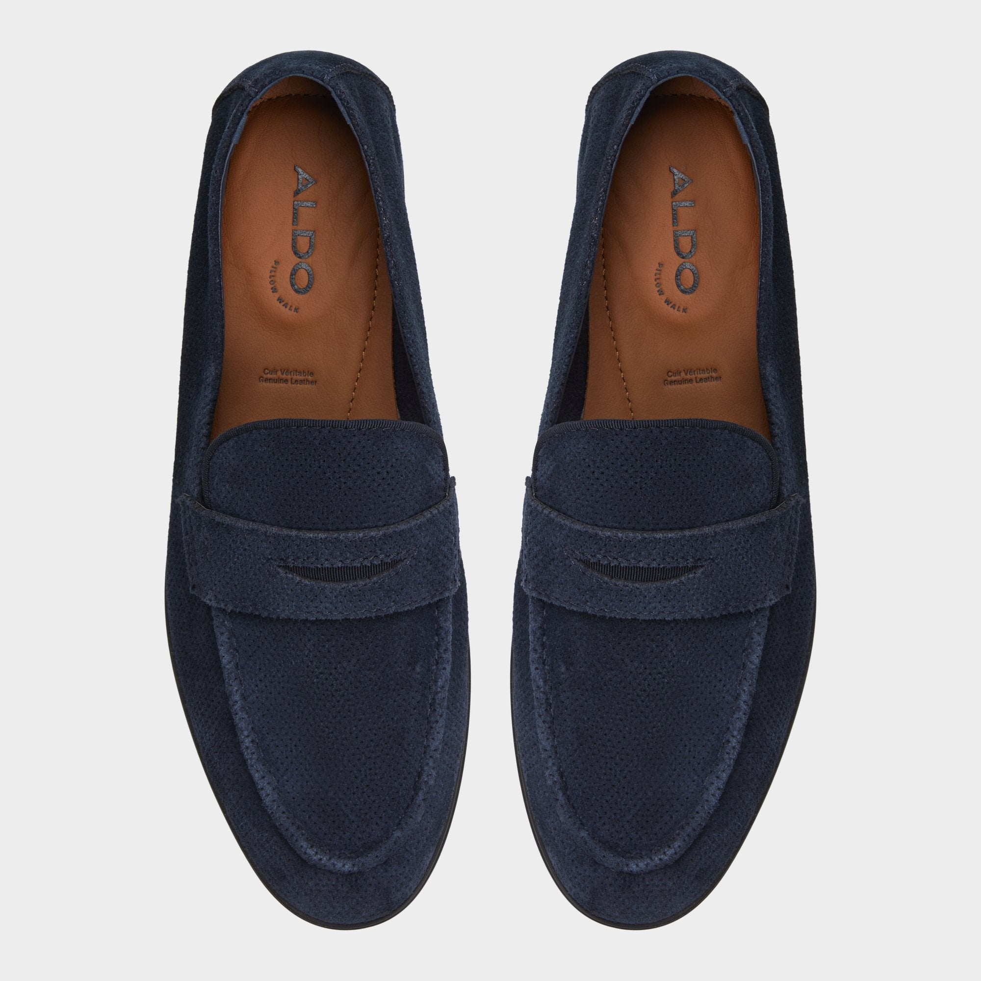 Aldo Journey Navy Men's Loafers & Slip-Ons - Loafer Navy