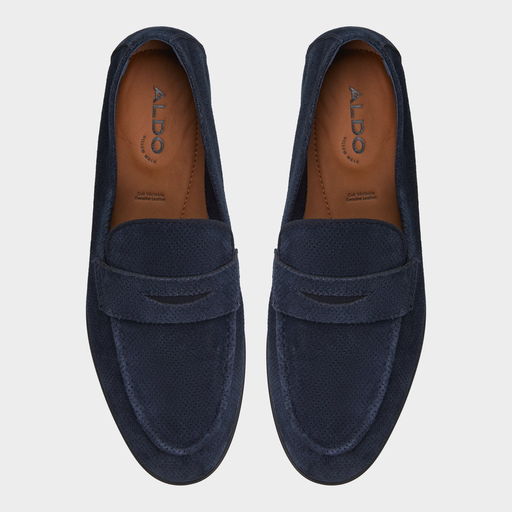 Aldo Journey Navy Men's Loafers & Slip-Ons - Loafer Navy
