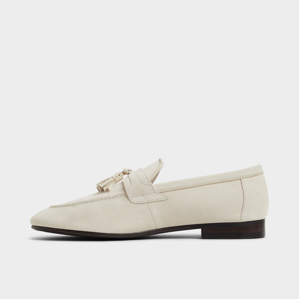 Aldo Grover Ivory Men's Dress Shoes - Loafer Ivory