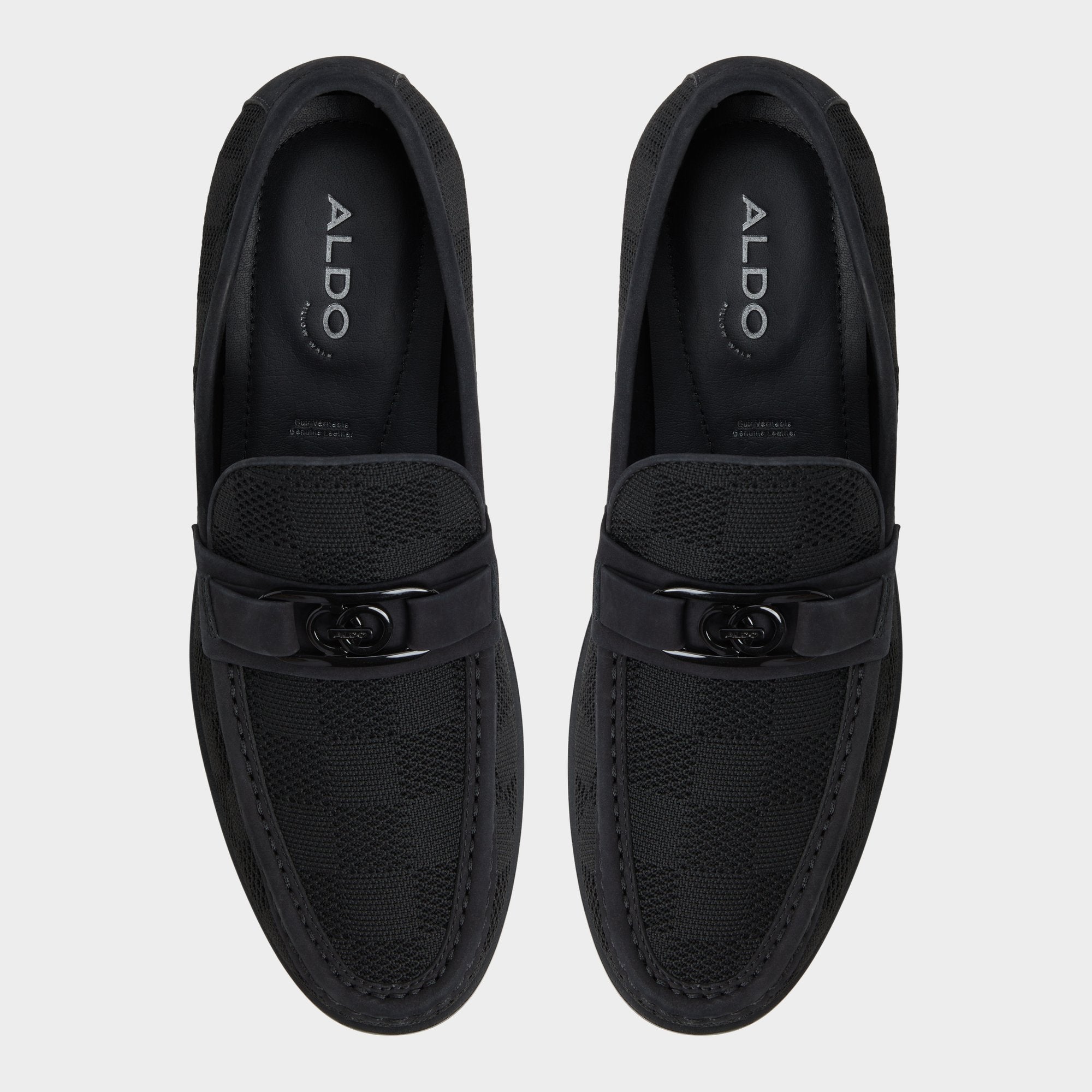 Aldo Hawley Black Men's Dress Shoes - Loafer Black