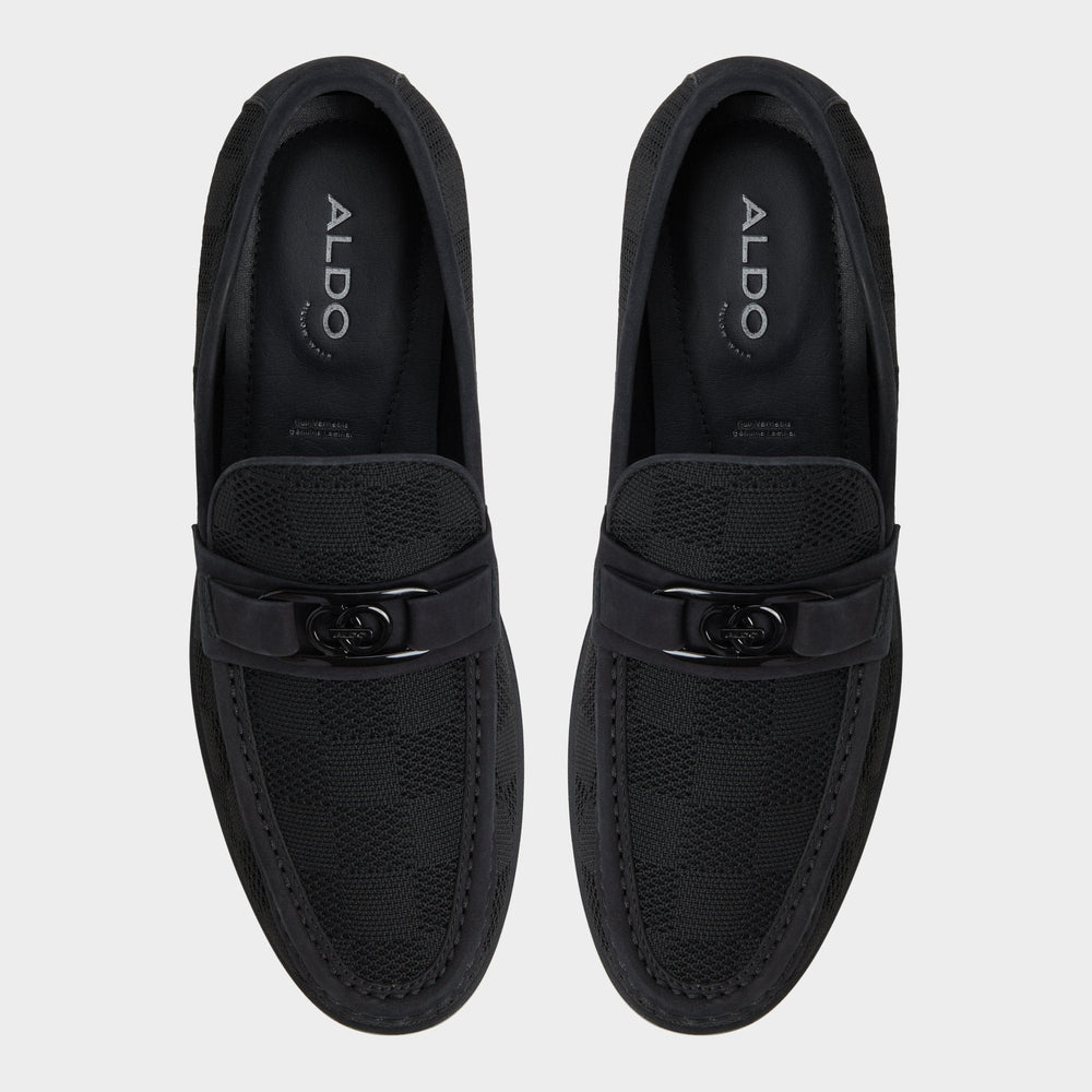 Aldo Hawley Black Men's Dress Shoes - Loafer Black