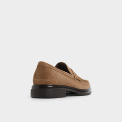 Aldo Tucker Other Brown Leather Suede Men's Dress Shoes - Loafer Other brown