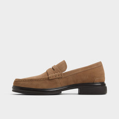 Aldo Tucker Other Brown Leather Suede Men's Dress Shoes - Loafer Other brown