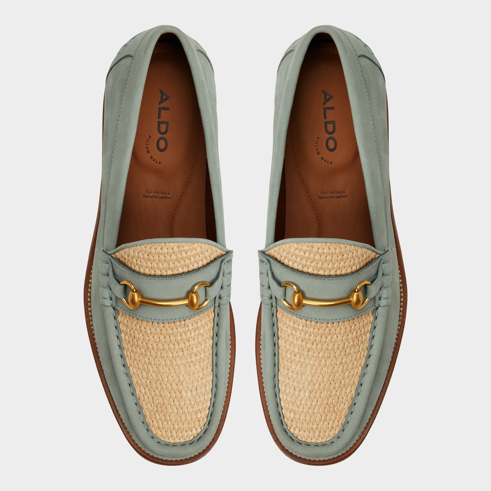 Aldo Wildwood in Green Combo - Loafer Green combo
