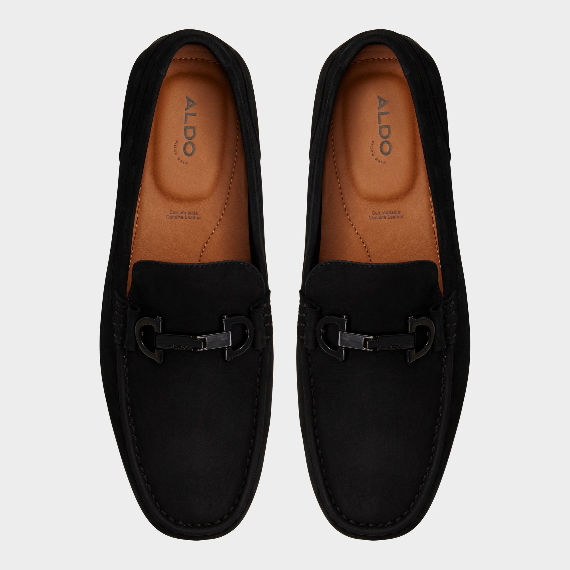 Aldo Orlovoflexx Black Men's Loafers & Slip-Ons - Driving shoe Black