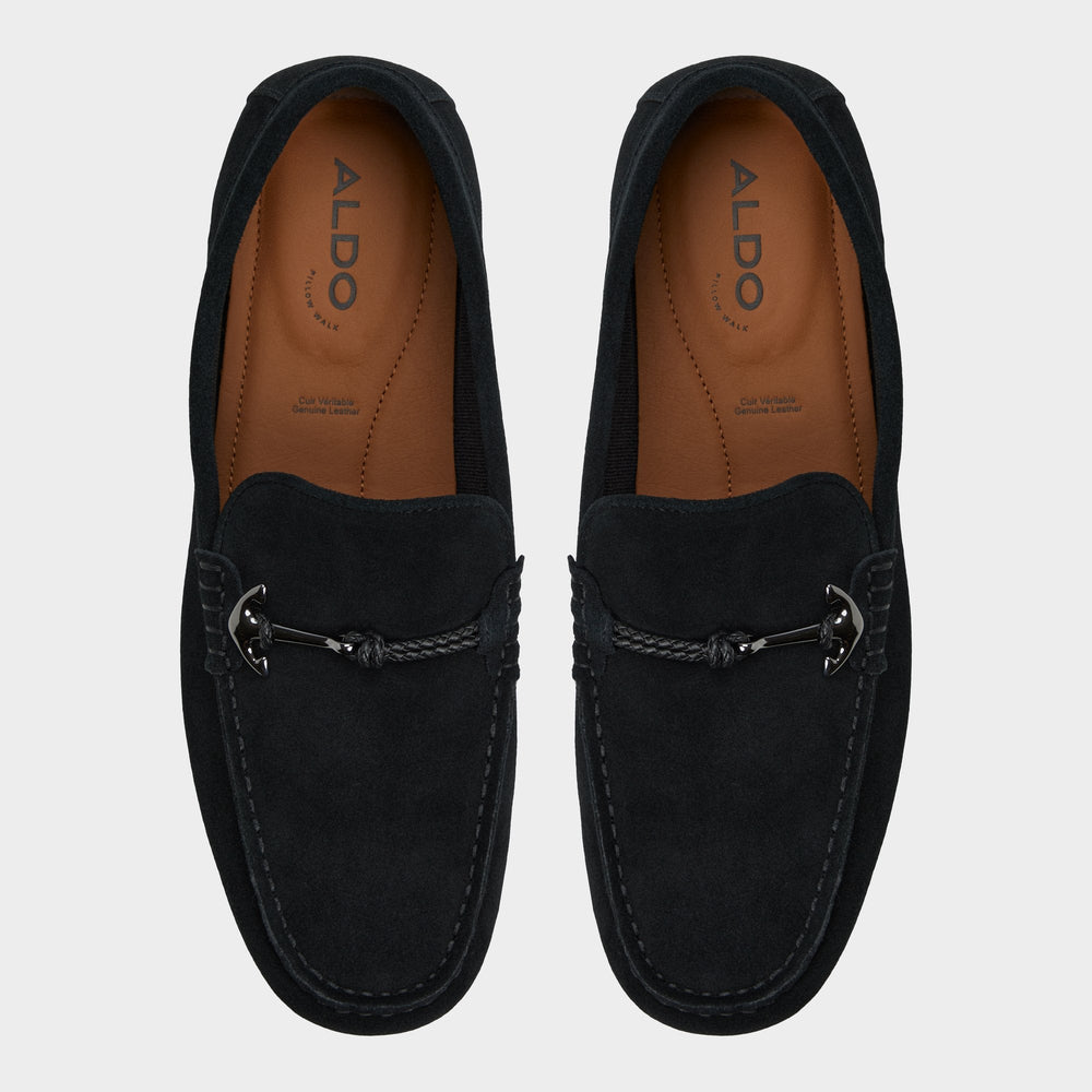 Aldo Wilbart Open Black Men's Casual Shoes - Driving shoe Open Black