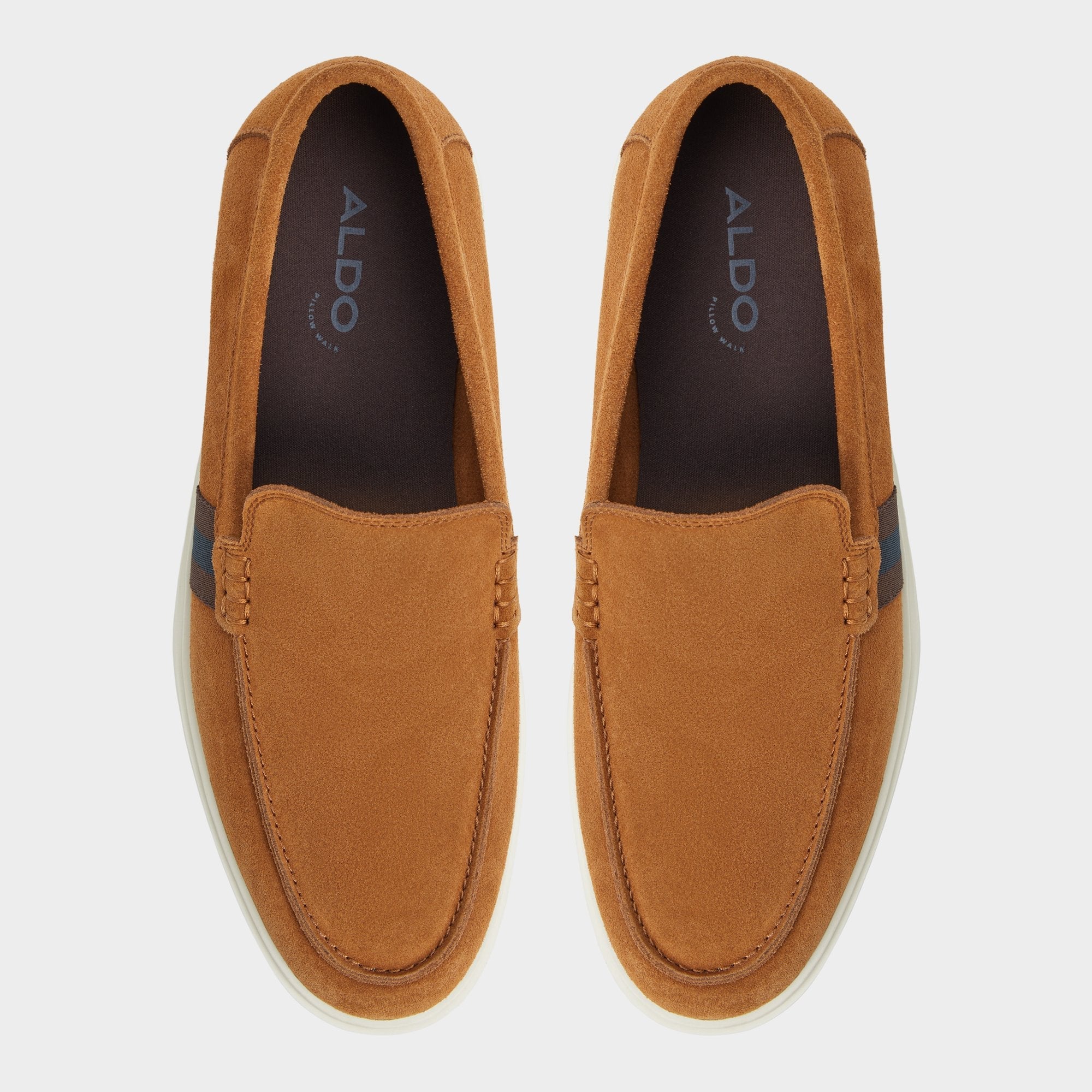 Aldo Odis Medium Brown Men's Casual Shoes - Loafer Medium brown
