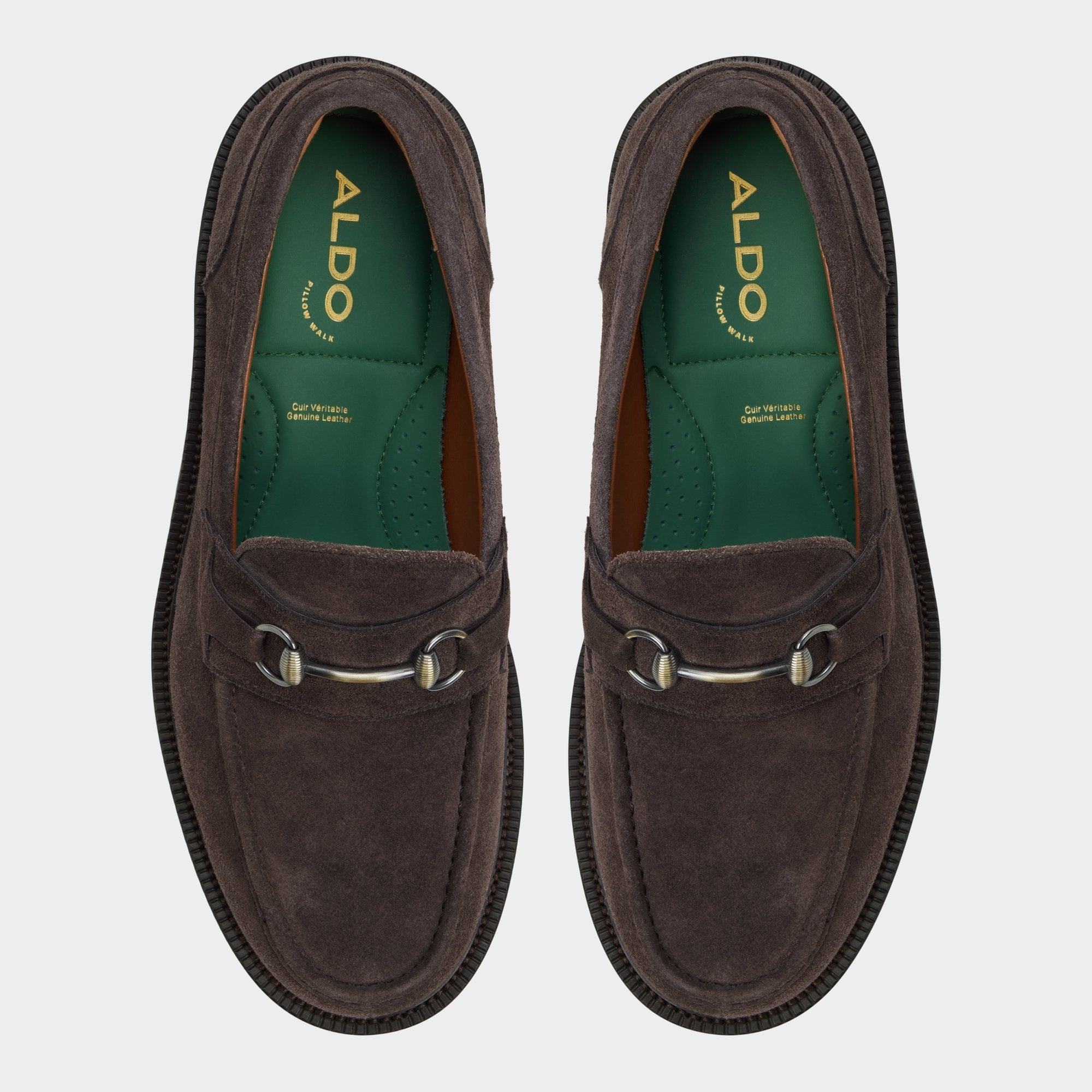 Aldo Arturo in Dark Brown - Loafer Dark Brown