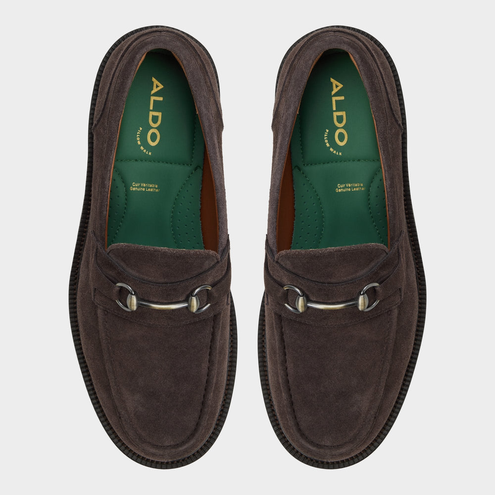 Aldo Arturo in Dark Brown - Loafer Dark Brown