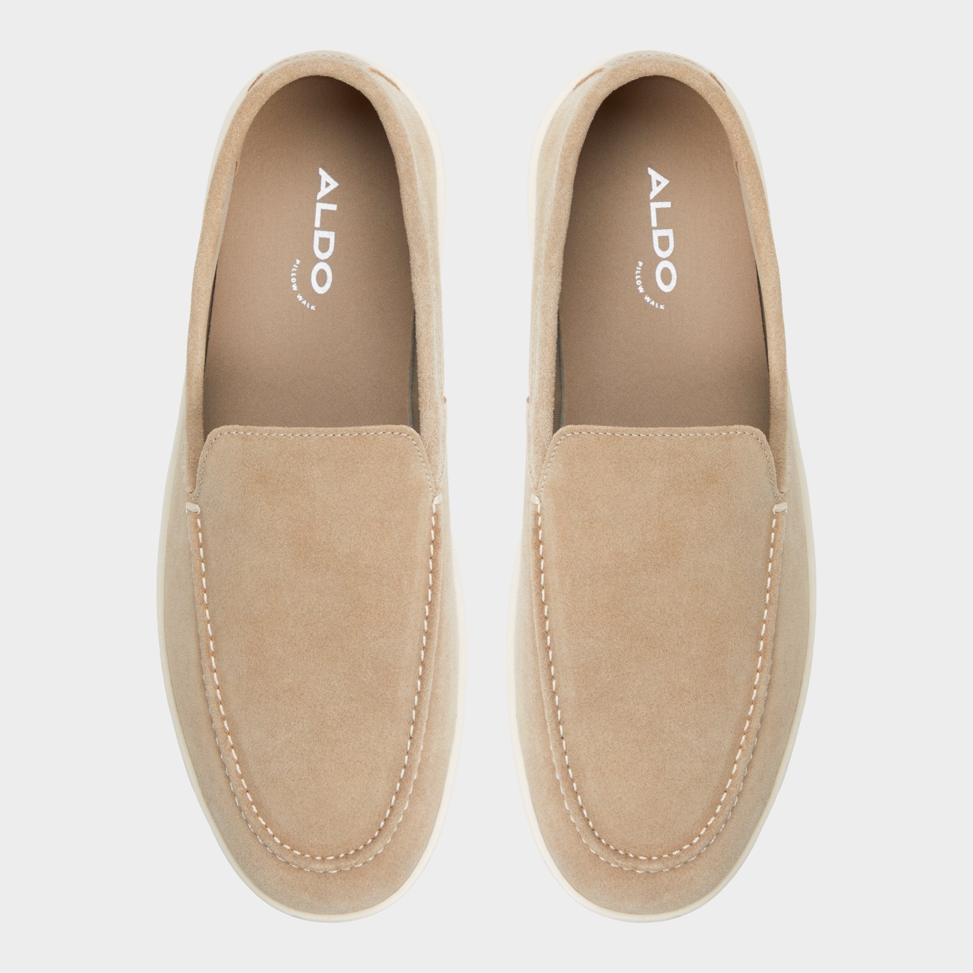 Aldo Eton Taupe Men's Loafers & Slip-Ons - Loafer Taupe