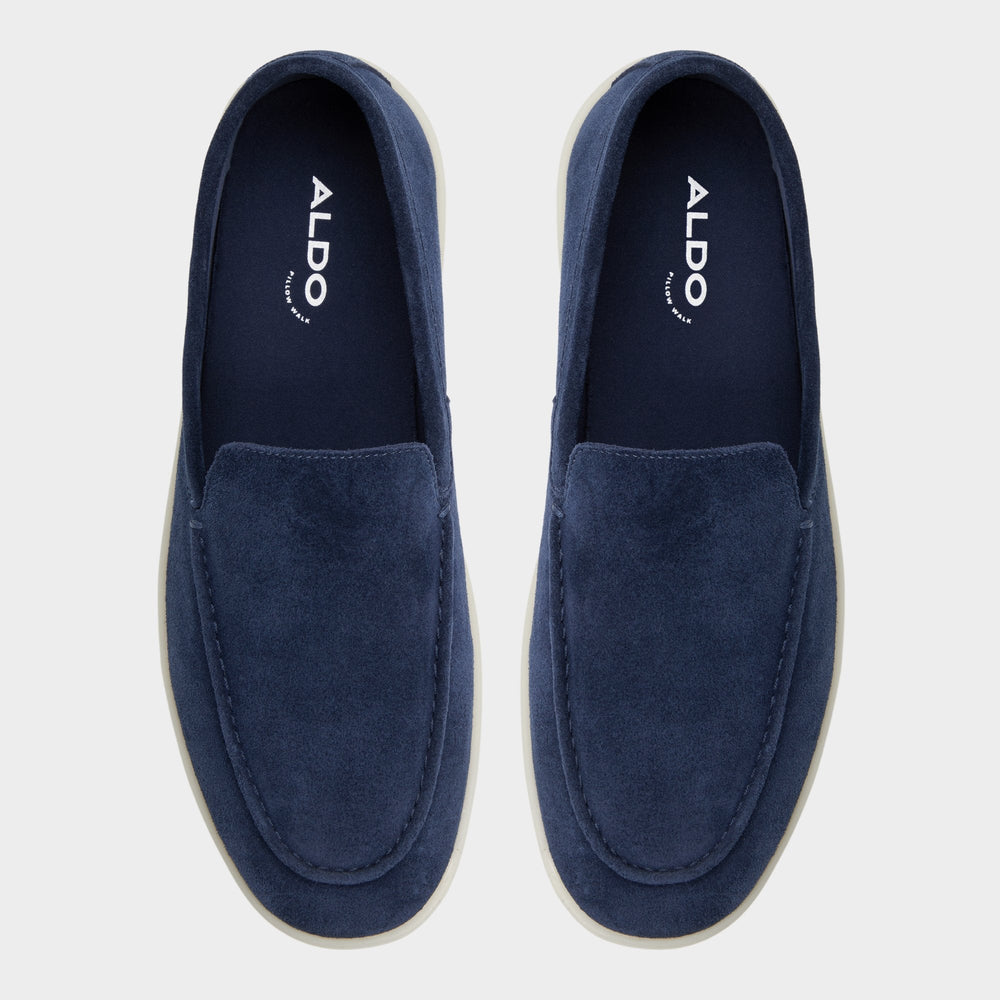 Aldo Eton Navy Men's Loafers & Slip-Ons - Loafer Navy