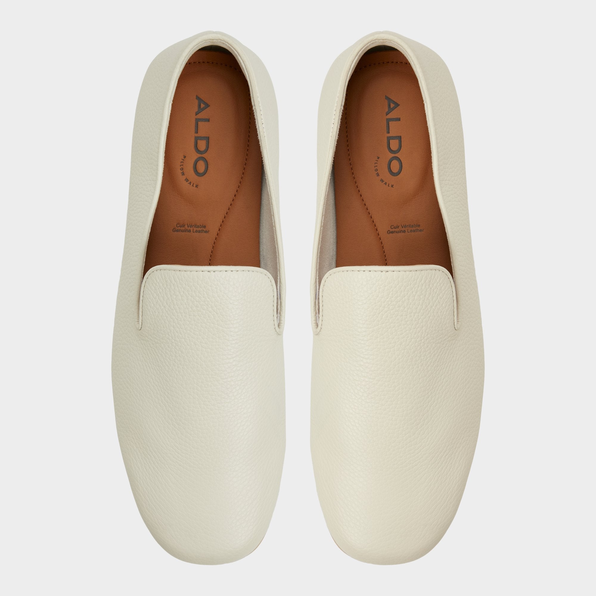 Aldo Resolute Ivory Men's Casual Shoes - Driving shoe Ivory
