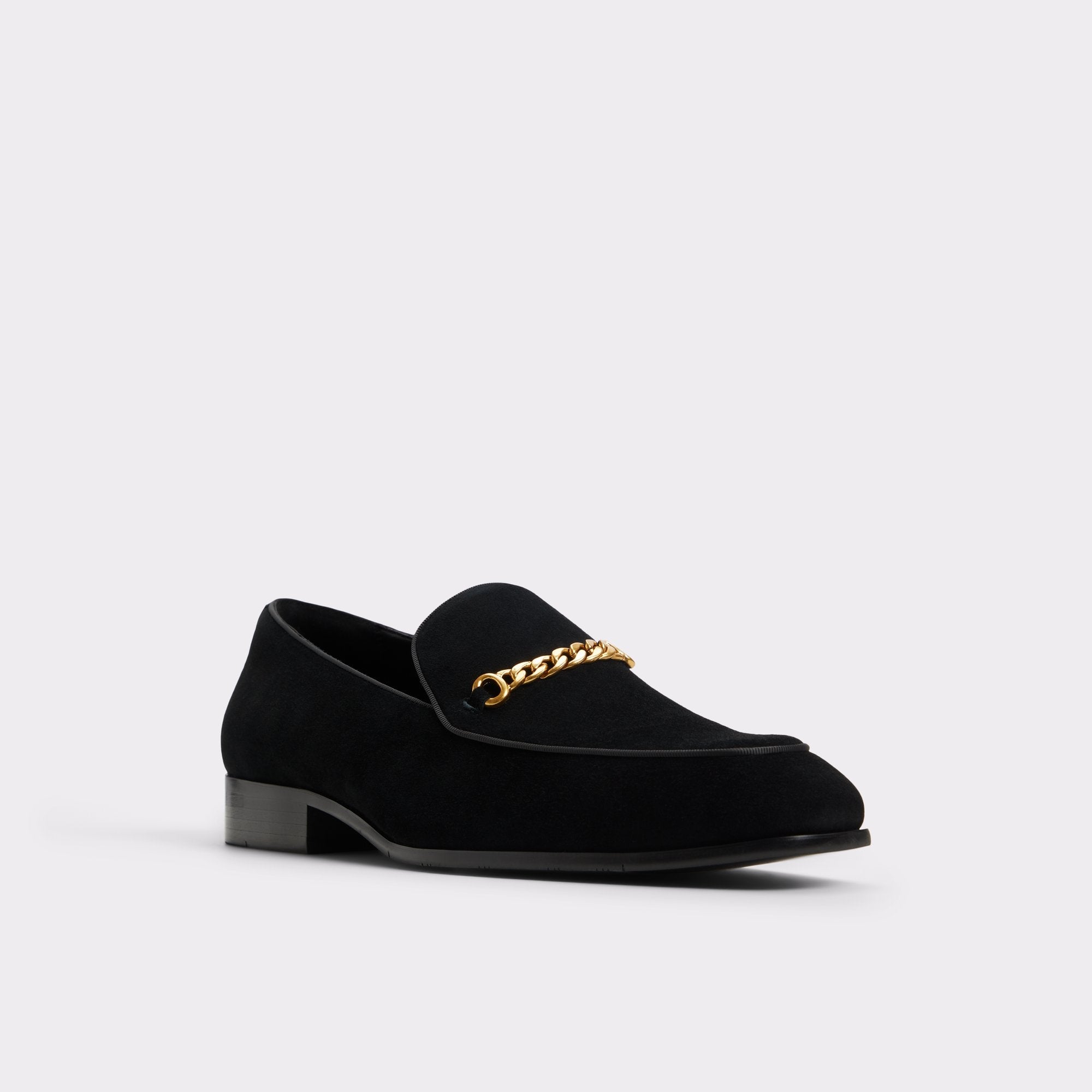 Aldo Umo Open Black Men's Dress Shoes - Loafer Open Black