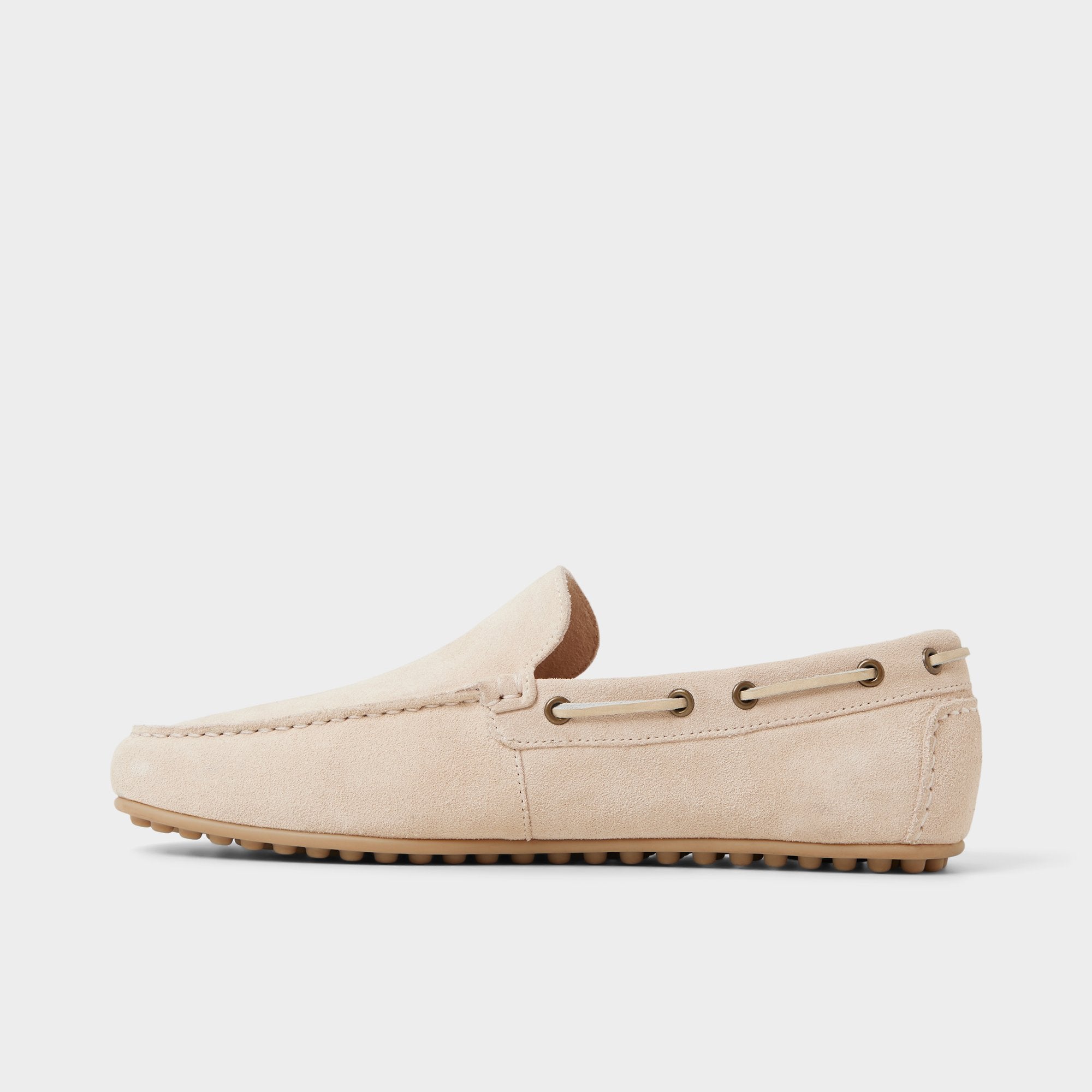 Aldo Horton in In Cream - Driving shoe Cream