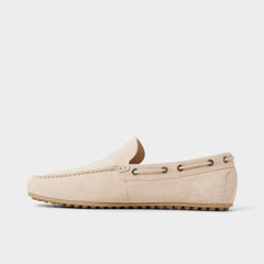 Aldo Horton in In Cream - Driving shoe Cream
