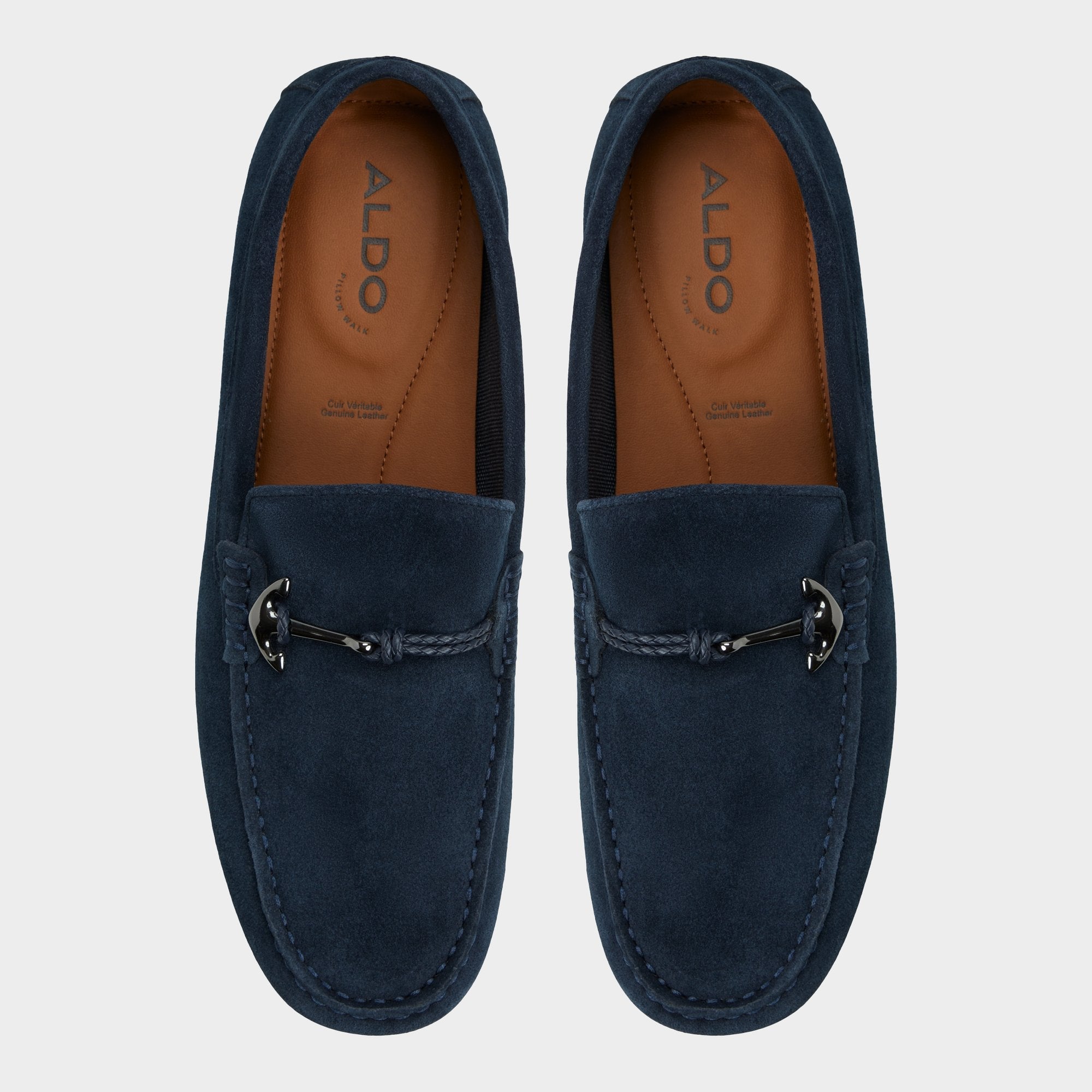 Aldo Wilbart Navy Men's Casual Shoes - Driving shoe Navy