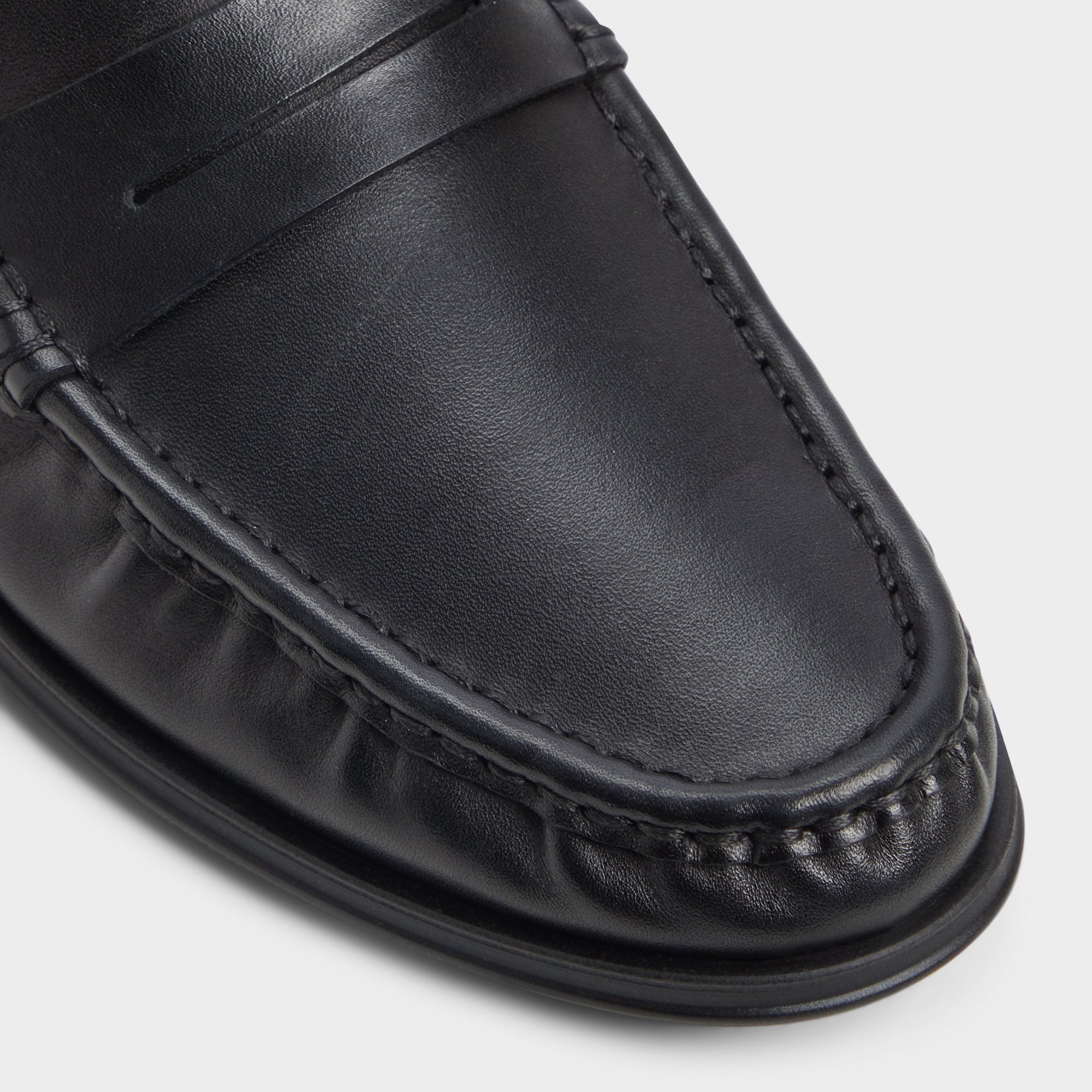 Aldo Speakeasy Open Black Men's Dress Shoes - Loafer Open Black