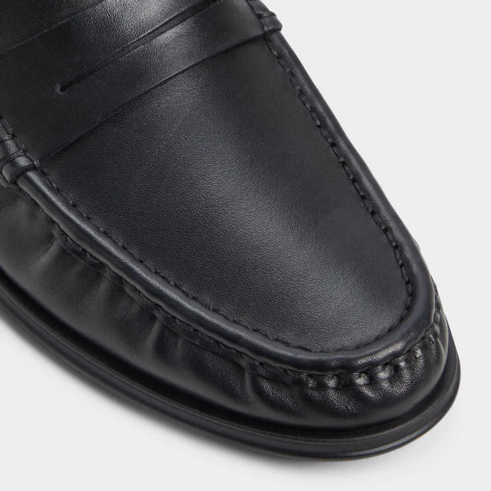 Aldo Speakeasy Open Black Men's Dress Shoes - Loafer Open Black