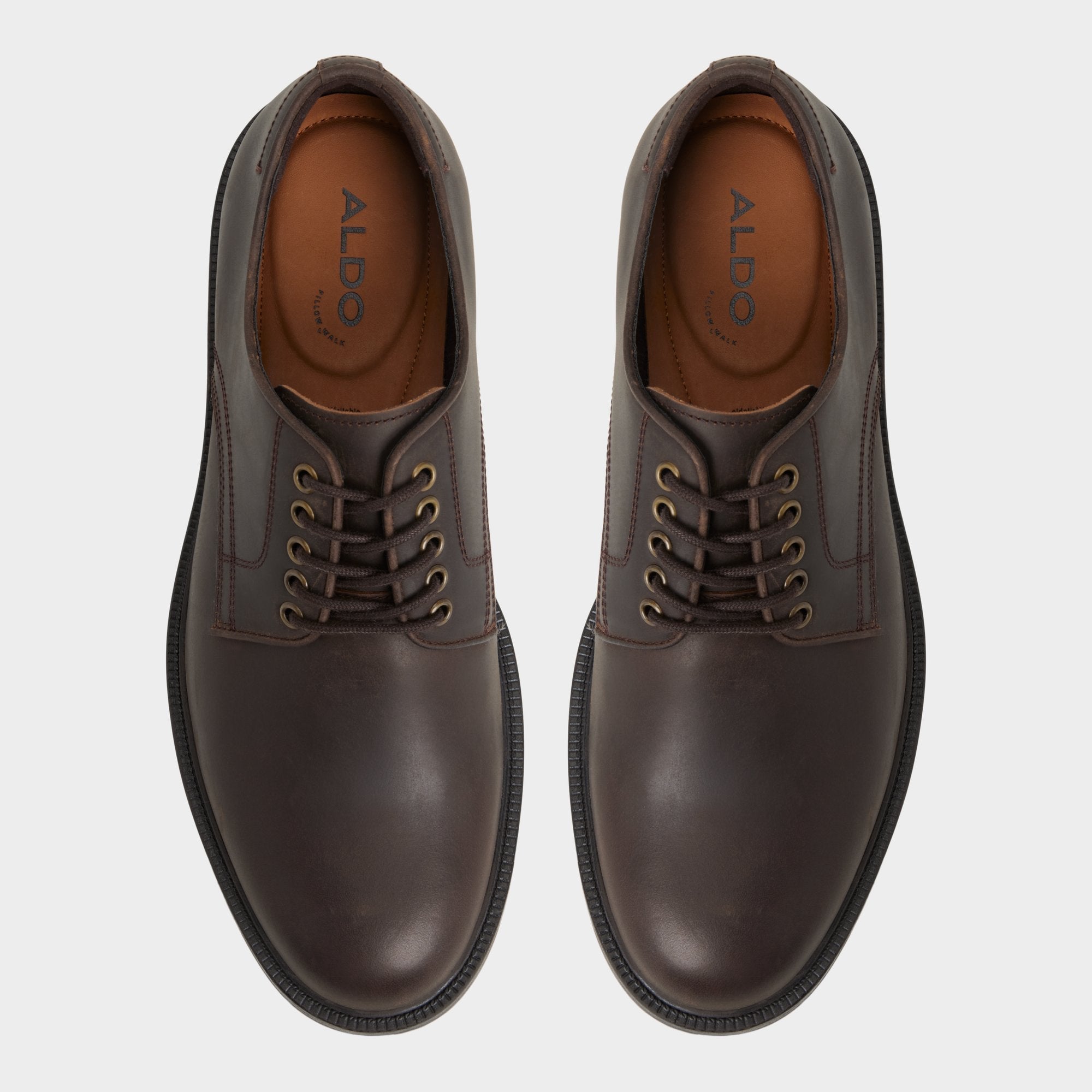 Aldo Geoff in Dark Brown - Derby shoe Dark brown