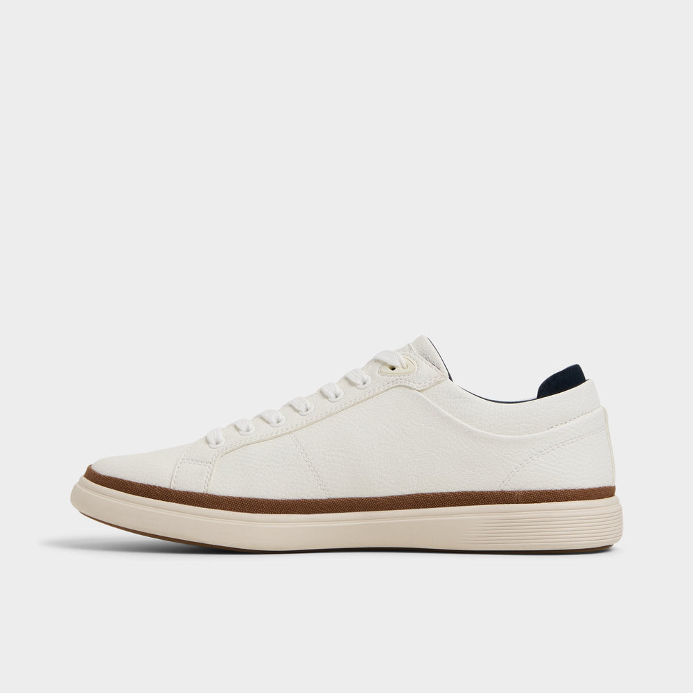 Aldo Finespec White Overflow Men's Low top - Low top sneaker, Cup sole White Overflow