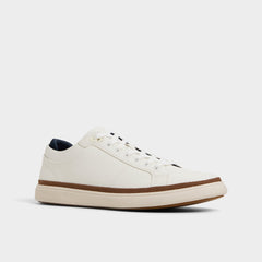 Aldo Finespec White Overflow Men's Low top - Low top sneaker, Cup sole White Overflow