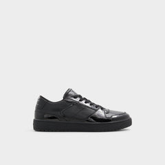 Aldo Zethan Black Synthetic Patent Men's Low top - Low top sneaker, Cup sole Black