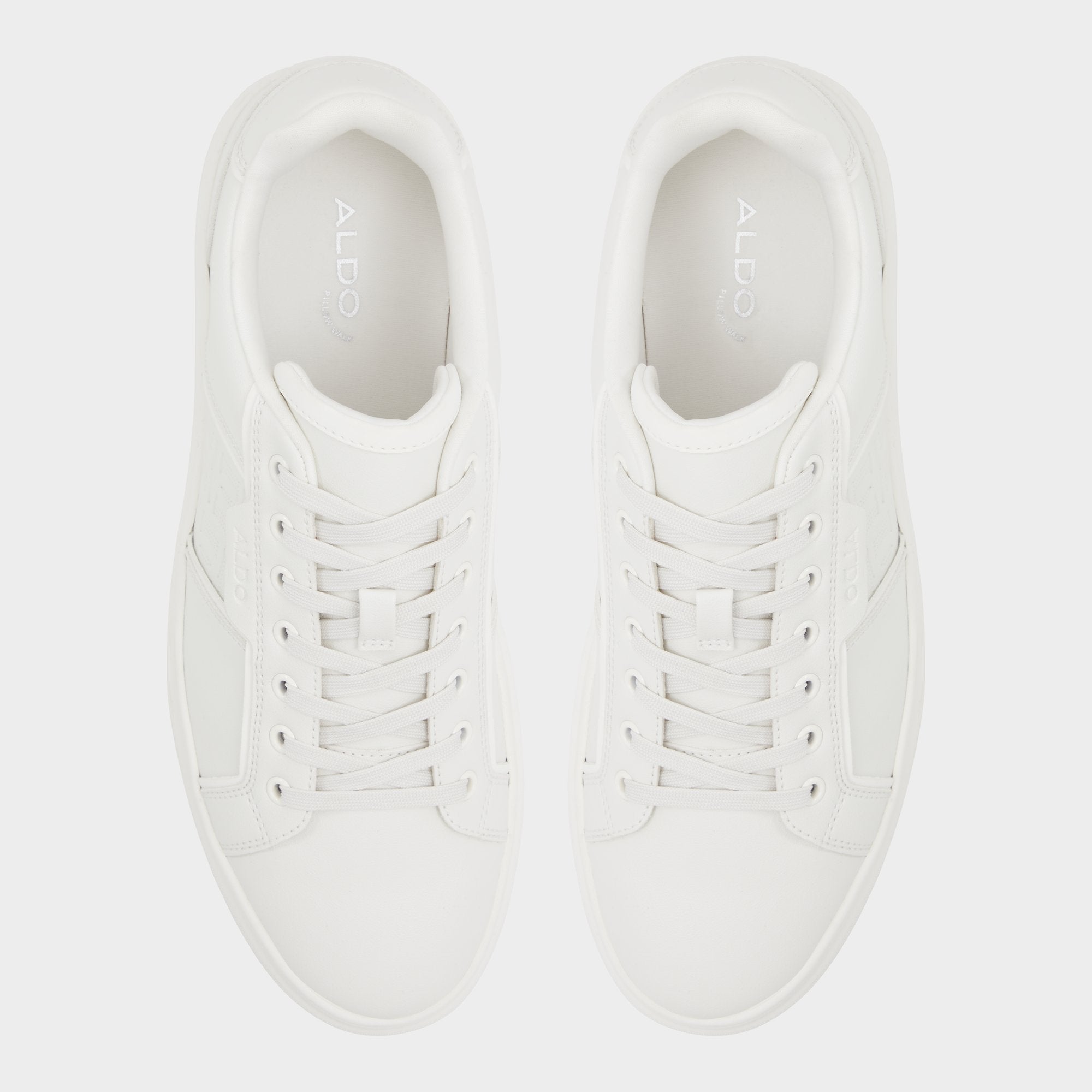 Aldo Courtline White/Bone Men's Low top - Low top sneaker, Cup sole White/Bone