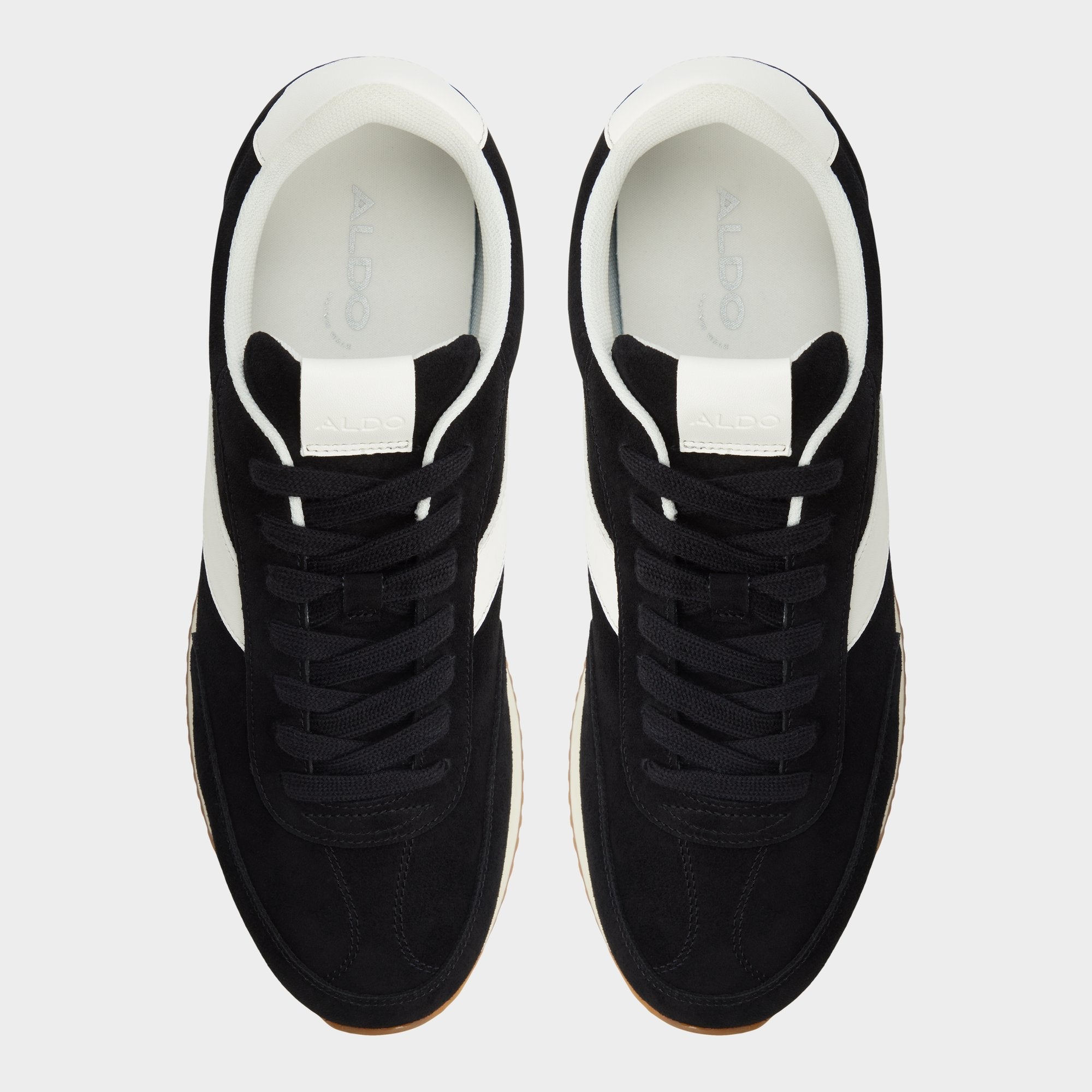 Aldo Nathaniell in Black - Low top sneaker, Cup sole Black