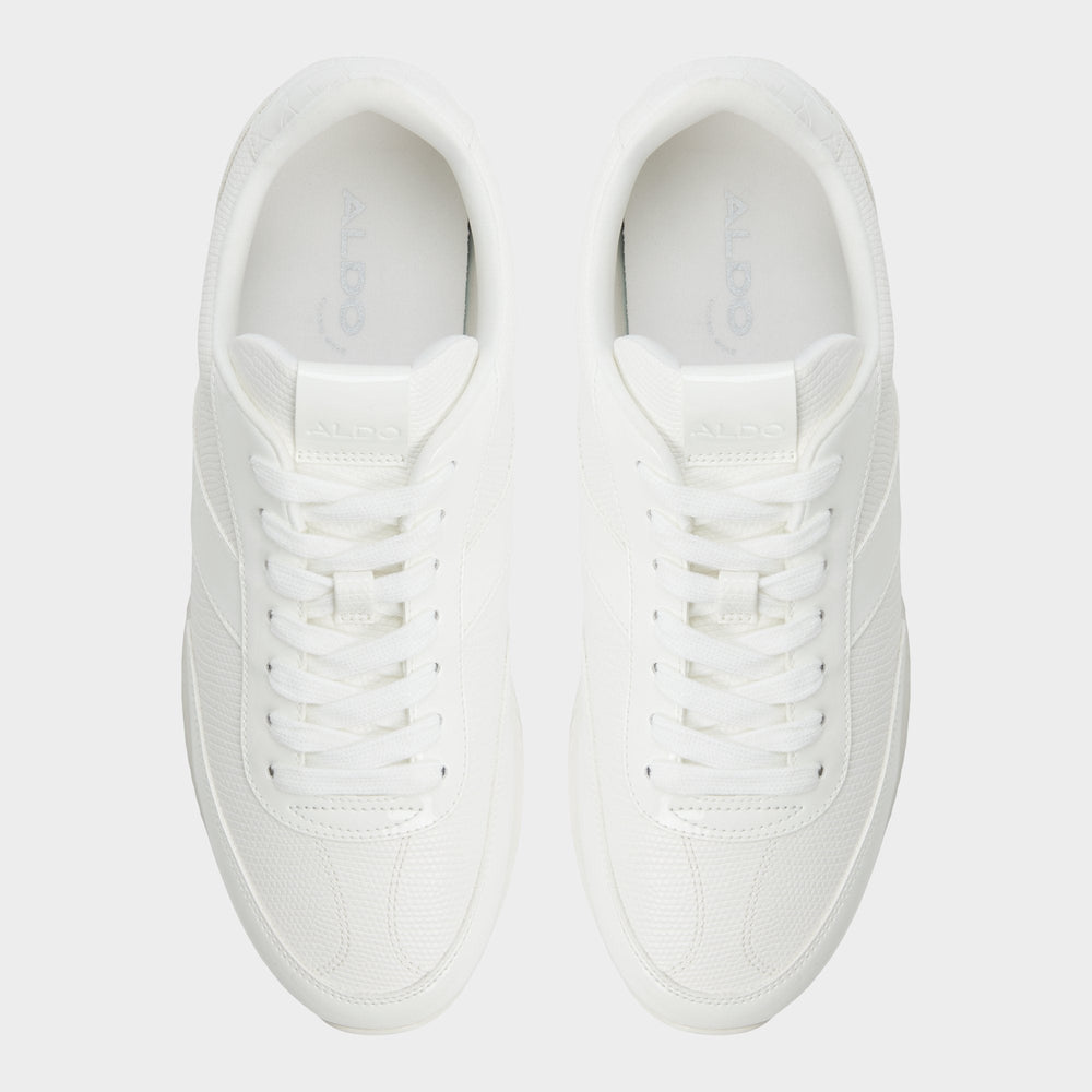 Aldo Nathaniel in White Combo - Low top sneaker, Cup sole White combo