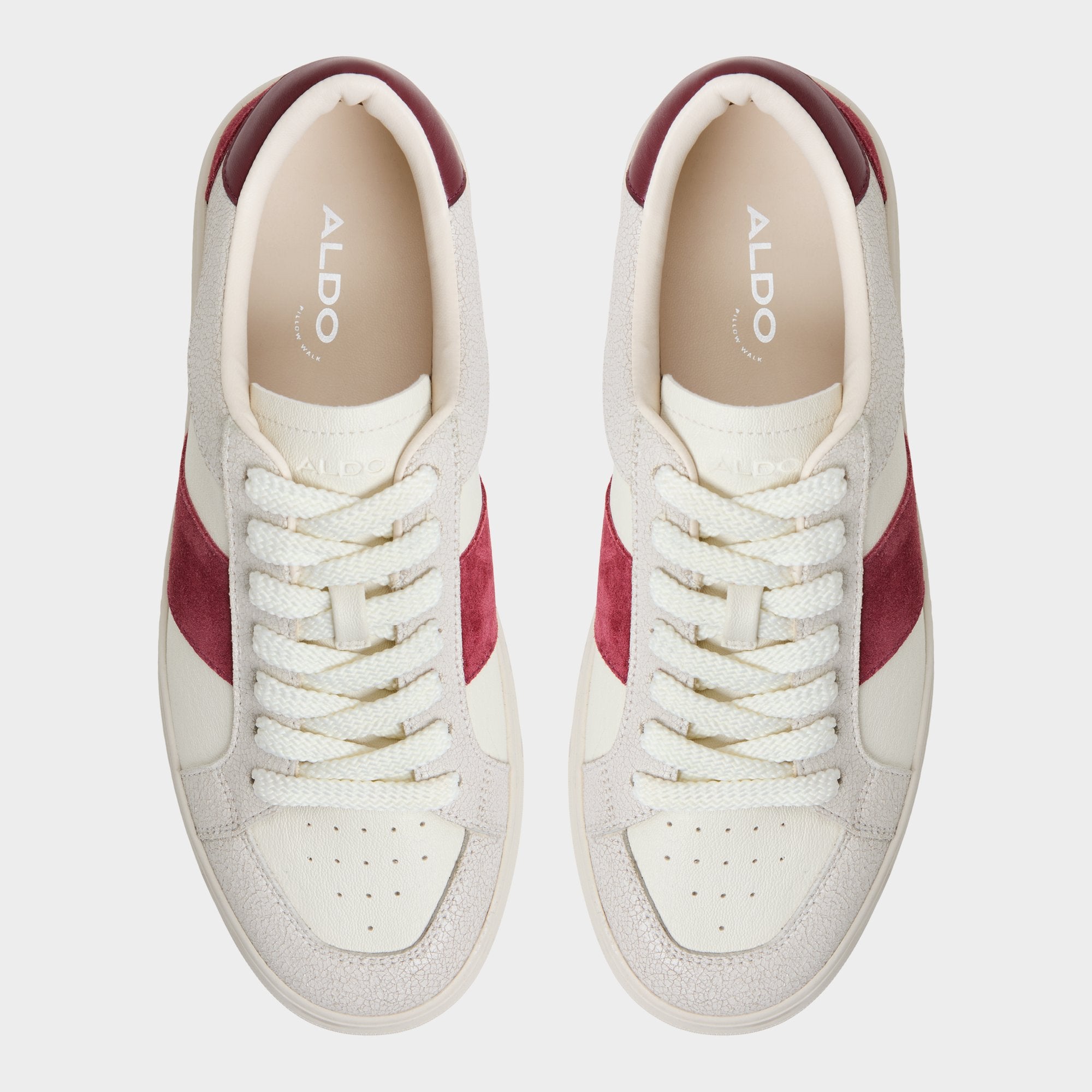 Aldo Braxton Other White Men's Low top - Low top sneaker, Cup sole Other White