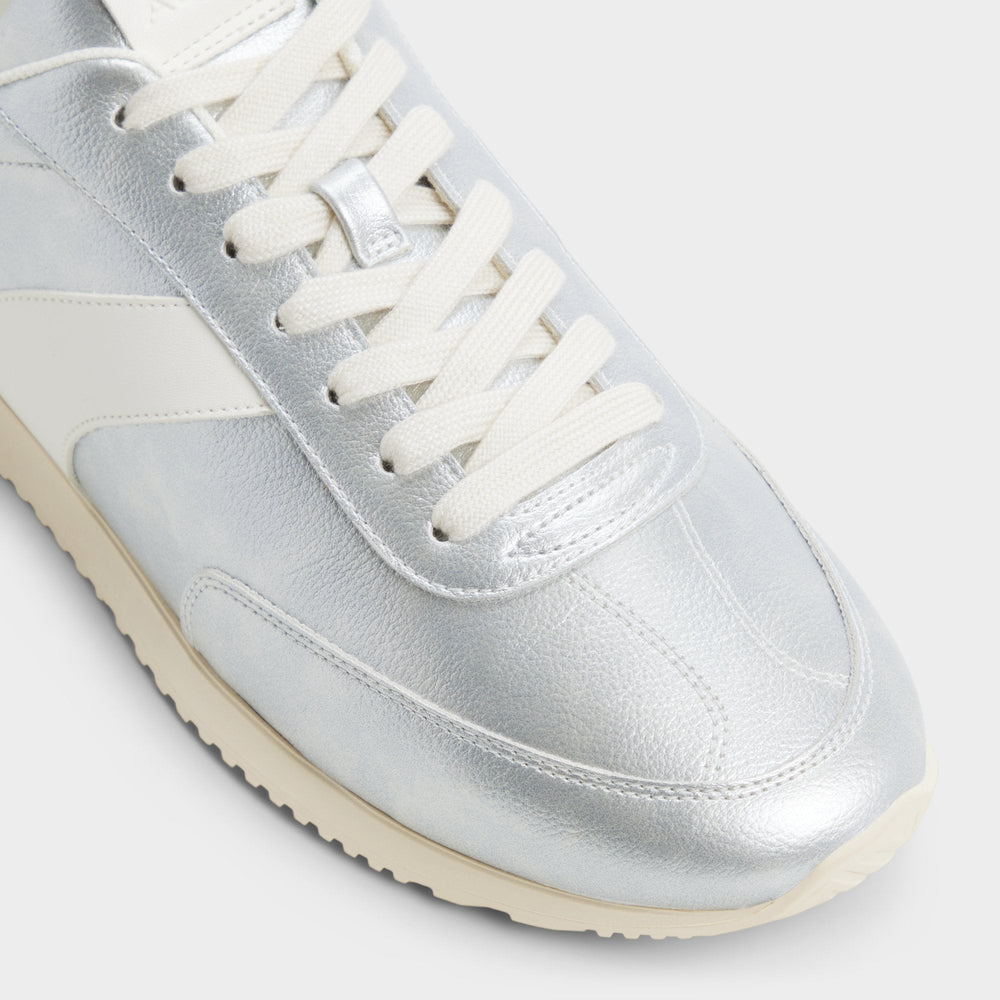 Aldo Nathaniell in Silver - Low top sneaker, Cup sole Silver
