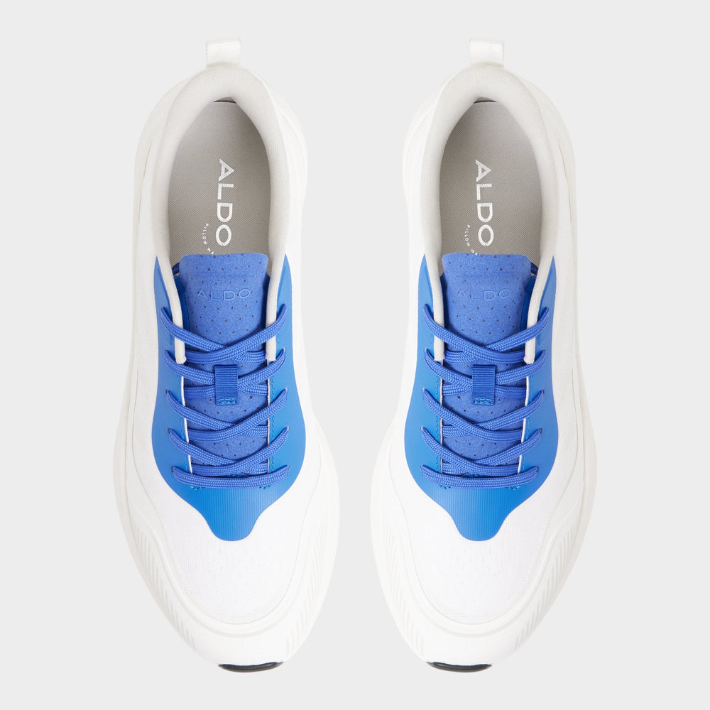 Aldo Pillowsnkr in M White Blue14112546 - Jogger sneaker, Jogger sole White/blue