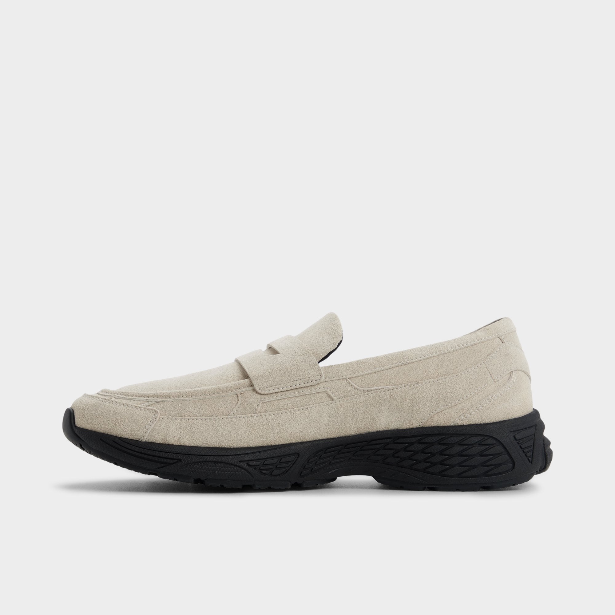 Aldo Loafersnkr in Ivory - Slip-on sneaker, Jogger sole Ivory
