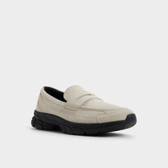 Aldo Loafersnkr in Ivory - Slip-on sneaker, Jogger sole Ivory