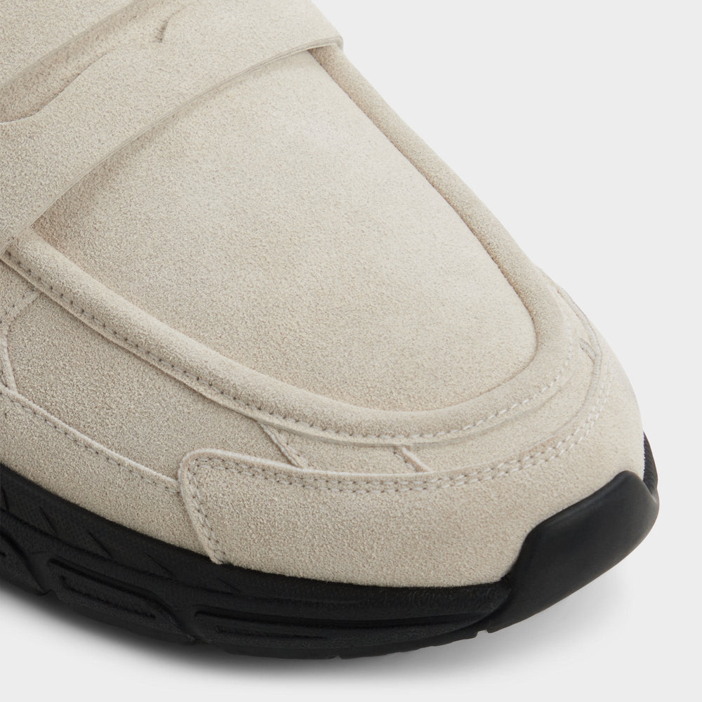 Aldo Loafersnkr in Ivory - Slip-on sneaker, Jogger sole Ivory