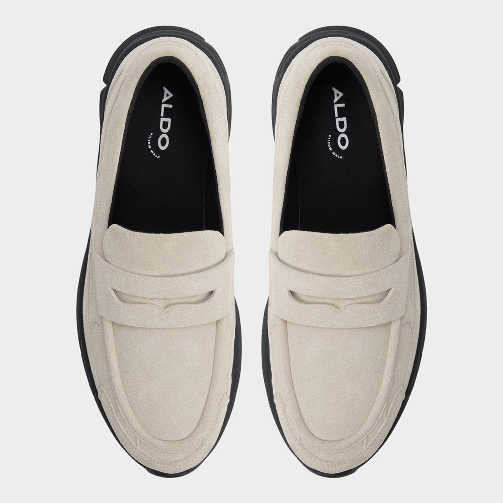 Aldo Loafersnkr in Ivory - Slip-on sneaker, Jogger sole Ivory