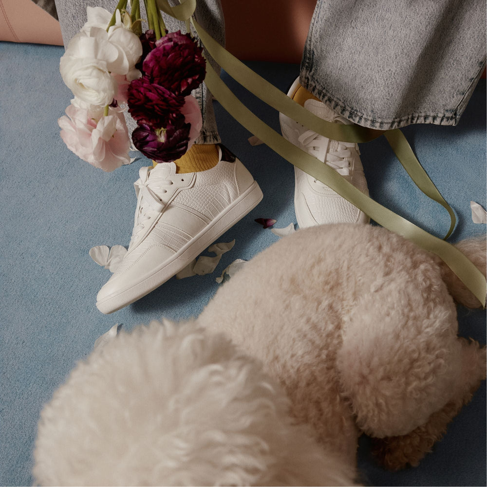 Aldo Uptownn in White Combo - Low top sneaker White combo