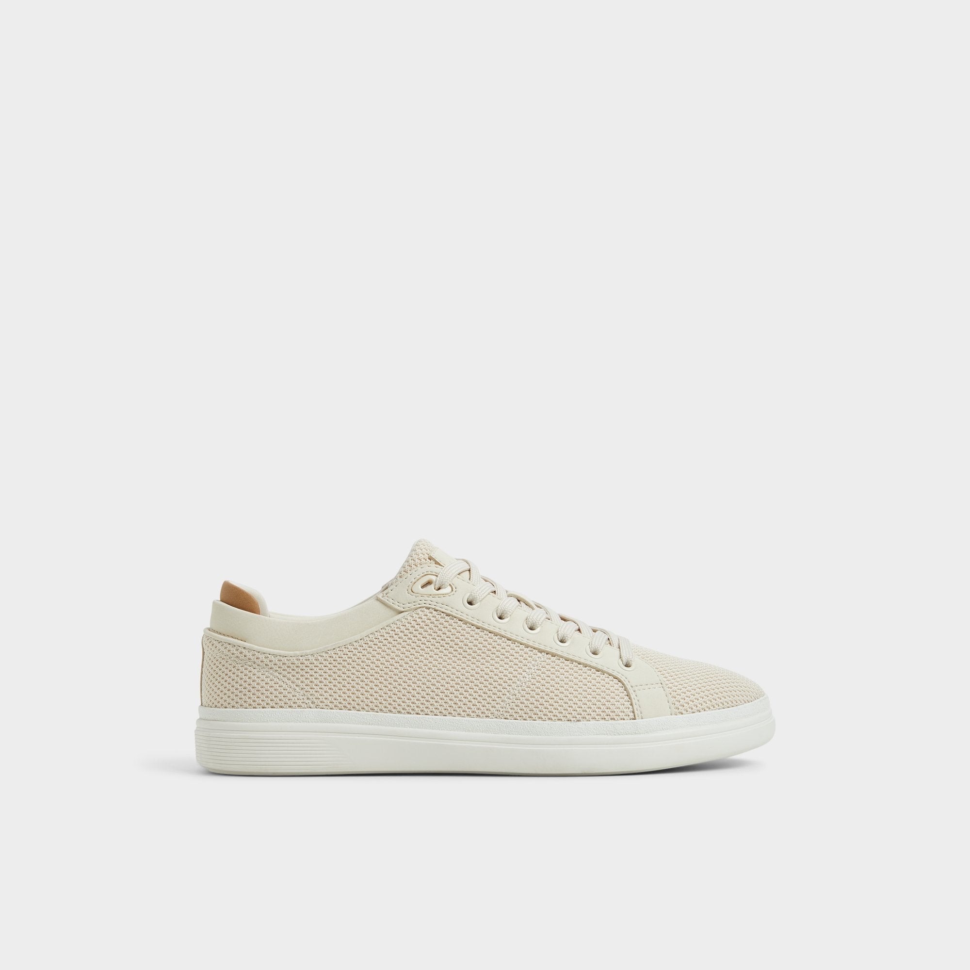 Aldo Finespec Bone Synthetic Knit Men's Low top - Low top sneaker Bone