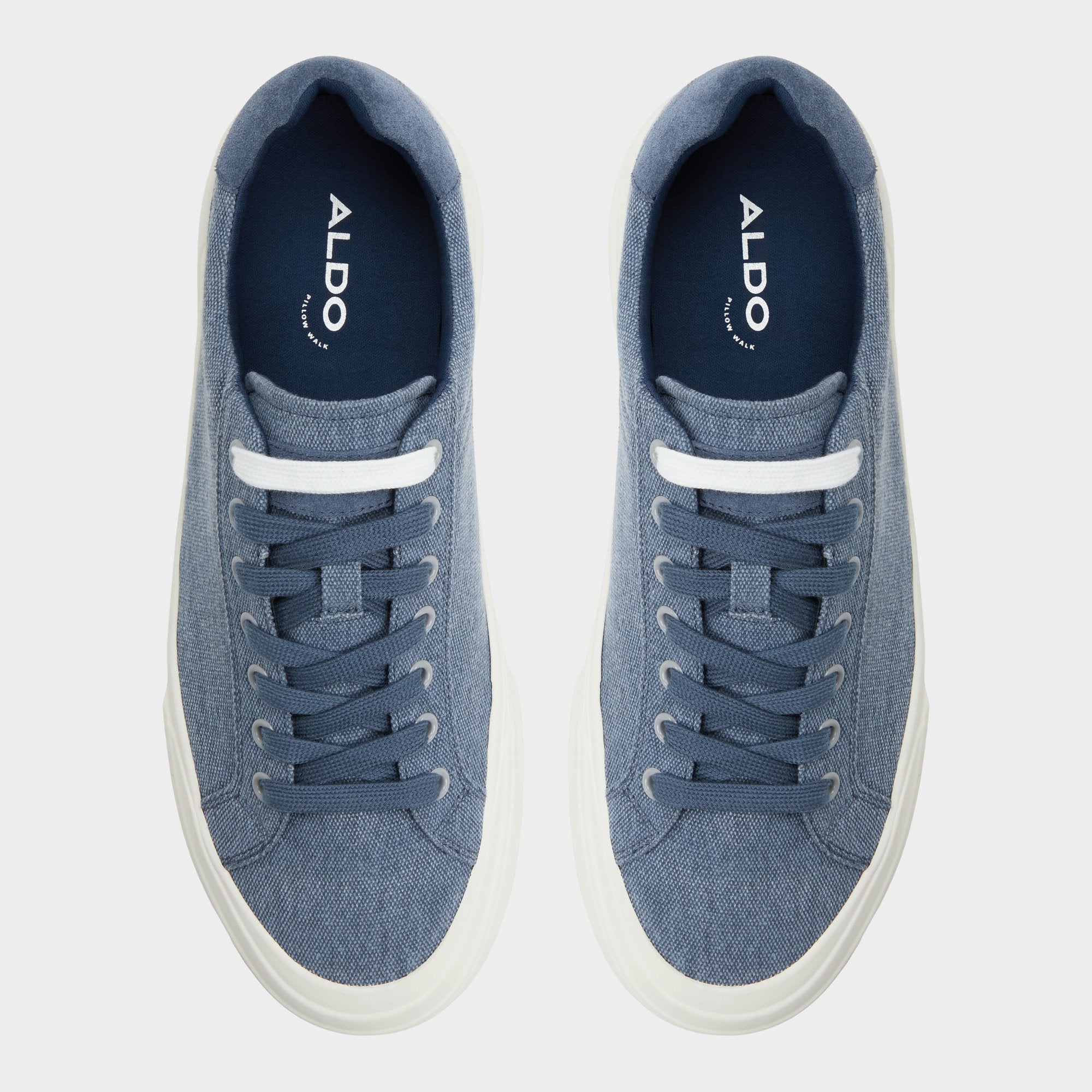 Aldo Wildside Light Blue Men's Low top - Low top sneaker Light Blue