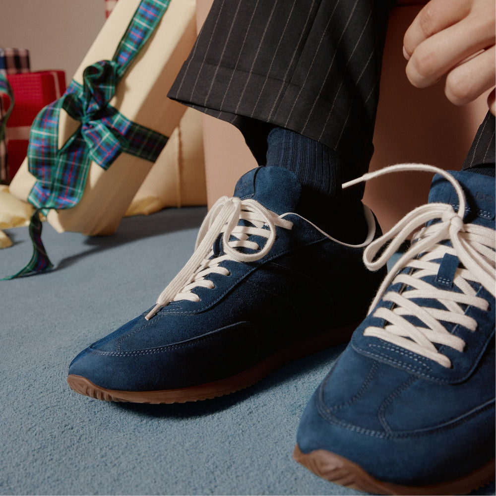 Aldo Nathaniell in Navy - Low top sneaker, Cup sole Navy