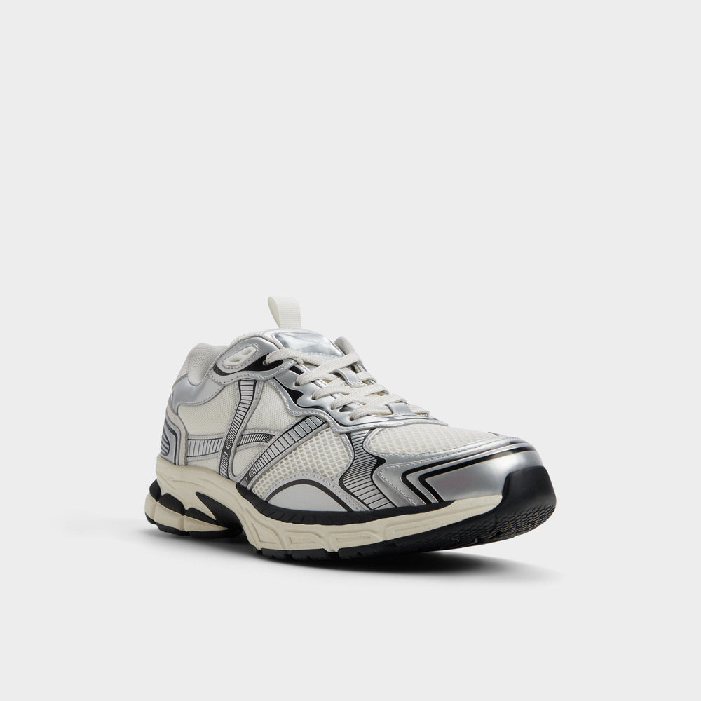 Aldo Blade in White - Low top sneaker, Jogger sole White