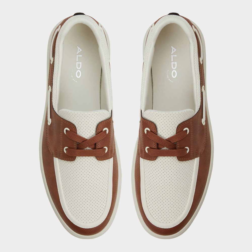 Aldo Wildwave Cognac Men's Casual Shoes - Boat shoe Cognac