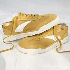Aldo Clubmtl Medium Yellow Men's Low top - Low top sneaker Medium Yellow